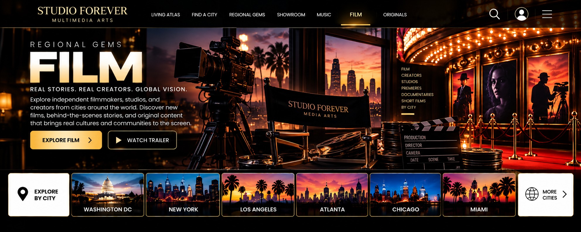 FILM & TV creative world artwork