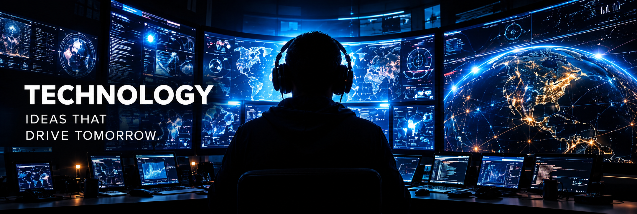 TECHNOLOGY creative world artwork