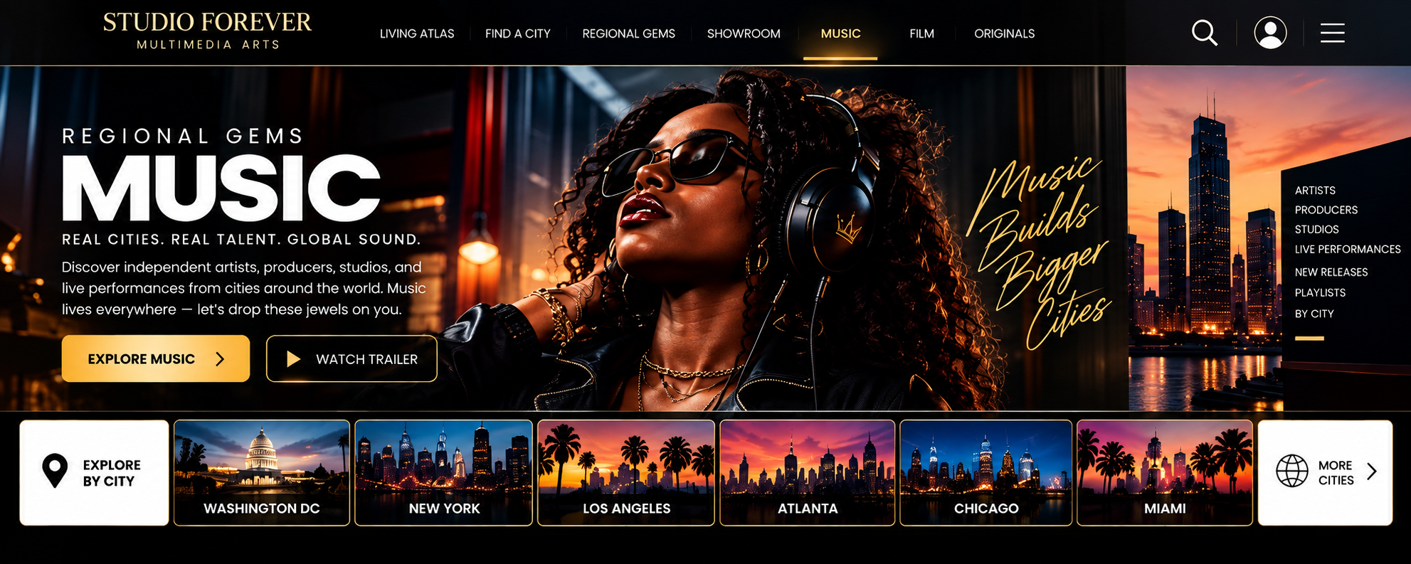 MUSIC creative world artwork
